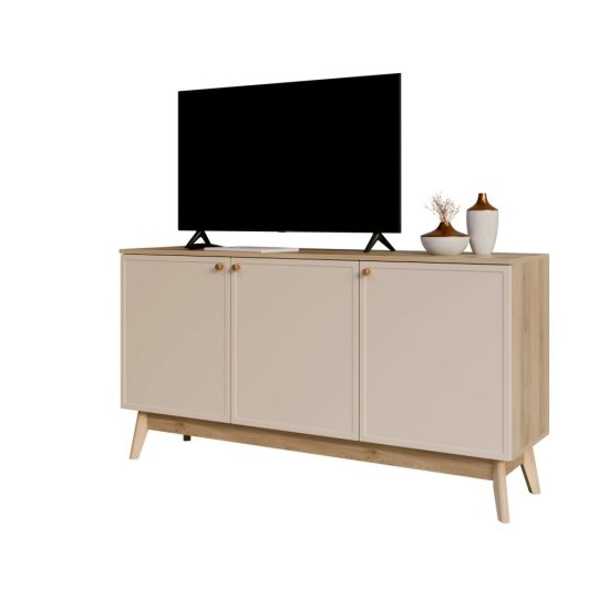 Тумба под телевизор KONSENSA Амьен 150x79x41.7 см ЛДСП цвет бежевый
