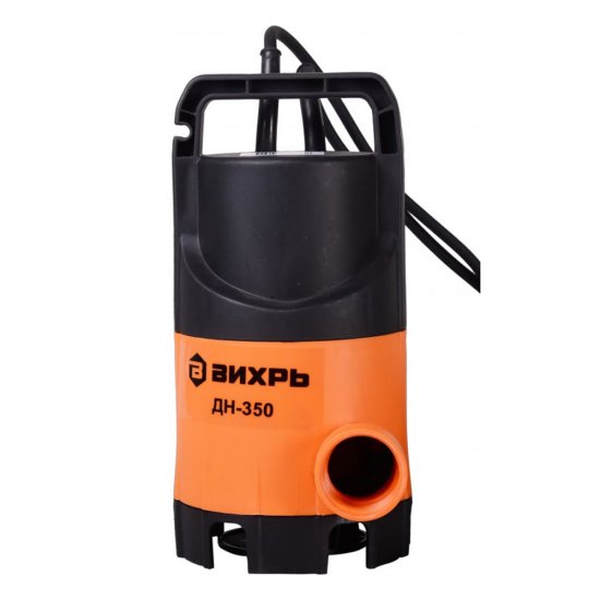 Насос дренажный Вихрь ДН-350 для грязной воды 133 л/мин (68/2/8)