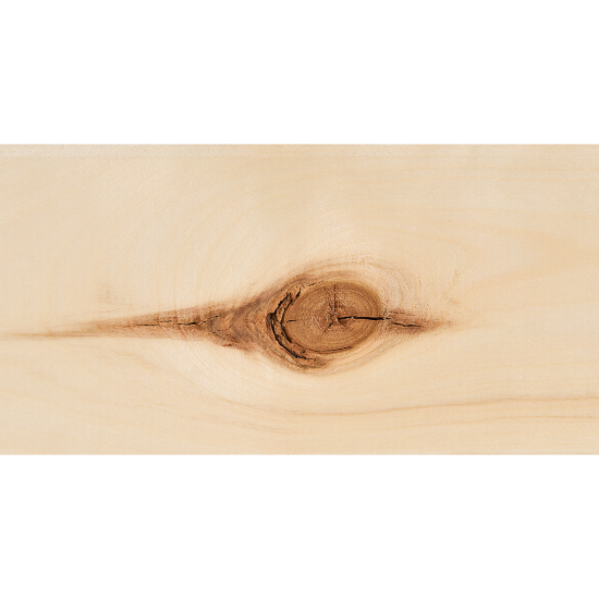 Полок Осина АВ 25x85x2500мм