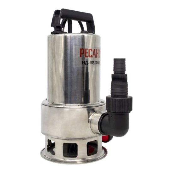 Насос дренажный Ресанта НД-15500Н/35 для грязной воды 258 л/мин (77/2/2)