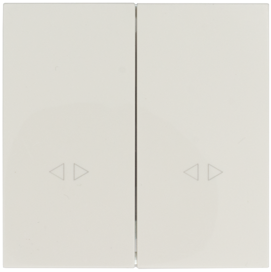 Выключатель промежуточный встраиваемый Zima 2 клавиши цвет слоновая кость