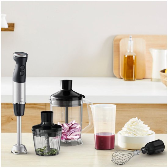 Блендер погружной Moulinex Quickchef+ DD67L810 1000 Вт 0,8 л черный/серый