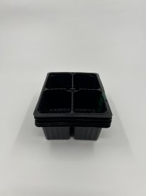 Кассета для рассады пластик 4 ячейки 5 шт.