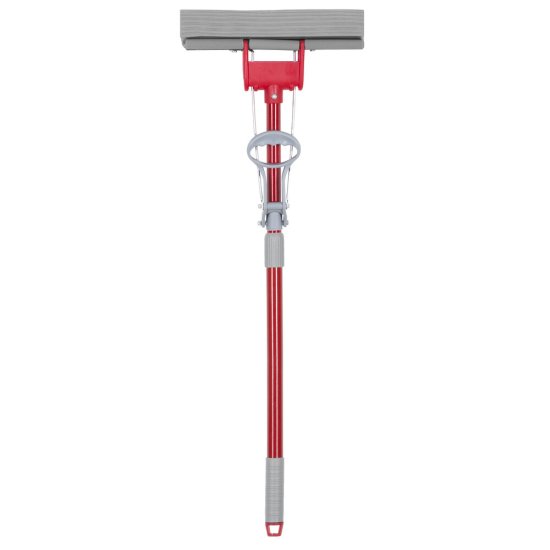 Швабра для пола 1150 мм Master House БугиВуги MOPP-04 с губкой пва с отжимом с телескопической ручкой