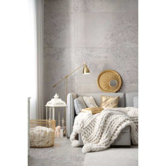 Керамогранит Lavelly Доломити светло-серый 1200х600х9 мм (3 шт.=2,16 кв.м)