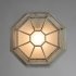 Светильник садово-парковый настенный Arte Lamp Pegasus бело-золотой E27 60 Вт IP44 (A3121PF-1WG)