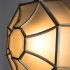 Светильник садово-парковый настенный Arte Lamp Pegasus бело-золотой E27 60 Вт IP44 (A3121PF-1WG)