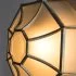 Светильник садово-парковый настенный Arte Lamp Pegasus бело-золотой E27 60 Вт IP44 (A3121PF-1WG)