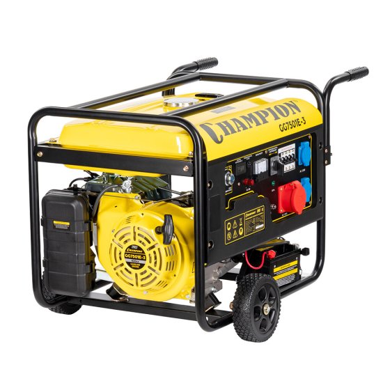 Генератор бензиновый Champion GG7501E-3 7,5 кВт с электростартером
