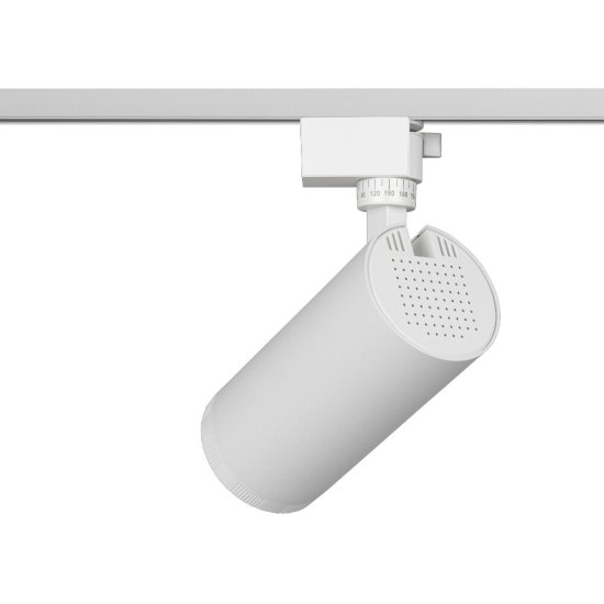 Светодиодный трековый светильник однофазный Эра TR59 4000К 30 Вт 4 кв.м белый (Б0054446)