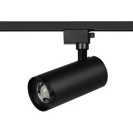 Светодиодный трековый светильник однофазный Эра TR59 4000К 30 Вт 4 кв.м черный (Б0054448)
