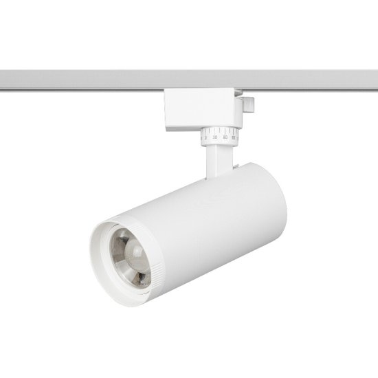 Светодиодный трековый светильник однофазный Эра TR59 4000К 20 Вт 4 кв.м белый (Б0054442)
