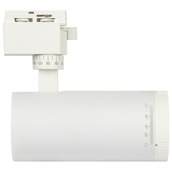 Светодиодный трековый светильник однофазный Эра TR59 4000К 20 Вт 4 кв.м белый (Б0054442)