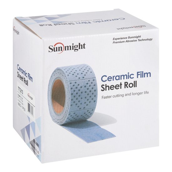 Лист шлифовальный Sunmight Ceramic L712T 115 мм 12 м P180 с мультипылеотводом
