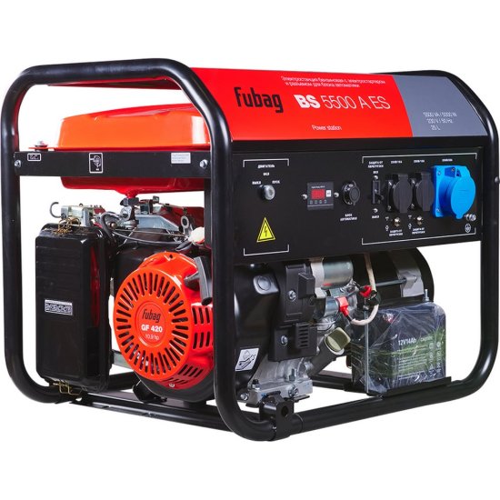 Бензиновая электростанция FUBAG BS 5500 AES