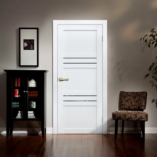 Комплект двери Artens Флай глухая 90x200 см Hardflex белый без доборов