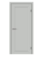 Комплект двери Лион глухая 60x200 см Hardflex цвет серый жемчуг без доборов