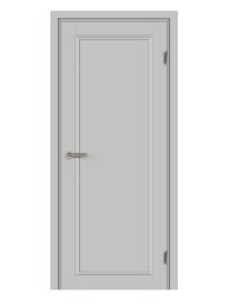 Комплект двери Лион глухая 60x200 см Hardflex цвет серый жемчуг без доборов