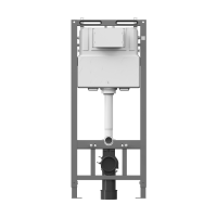 Комплект инсталляции AM.PM Tech с унитазом безободковым Sensea Neo клавиша AM.PM Tech M черная