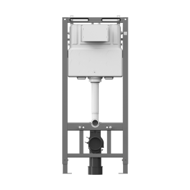 Комплект инсталляции AM.PM Tech с унитазом безободковым Sensea Neo клавиша AM.PM Tech M черная