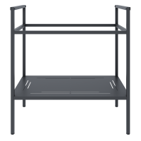 Опора для раковины KONSENSA Бруклин 75.5x81 раковина Cersanit Como стеллаж для ванной цвет корпуса черный