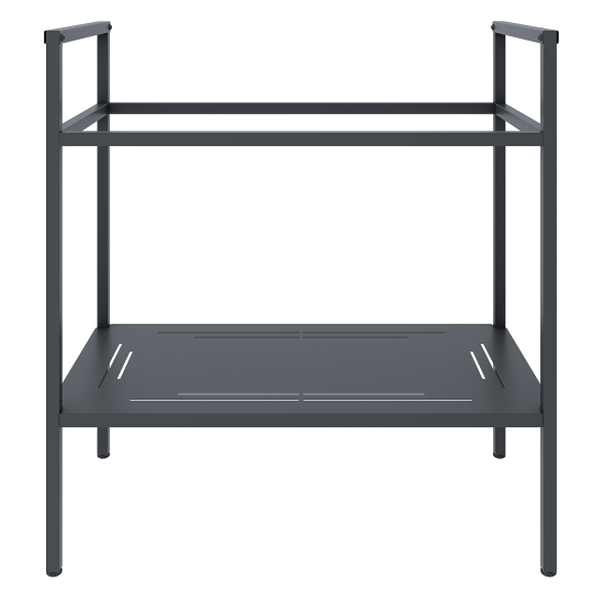 Опора для раковины KONSENSA Бруклин 75.5x81 раковина Cersanit Como стеллаж для ванной цвет корпуса черный