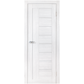 Комплект двери Легда-29 со стеклом 90x200 см Hardflex цвет светло серый с добором 100 мм