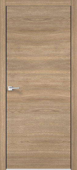 Комплект двери Канзас глухая 60x200 см ПВХ цвет дуб европейский красный с добором 150 мм