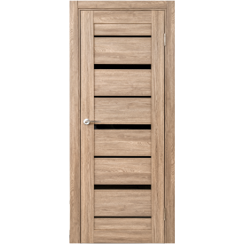 Комплект двери Тренто остекленная 60x200 см ПВХ цвет дуб европейский без доборов