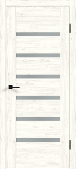 Комплект двери Кельн остекленная 70x200 см HardFlex цвет сосна арктическая без доборов