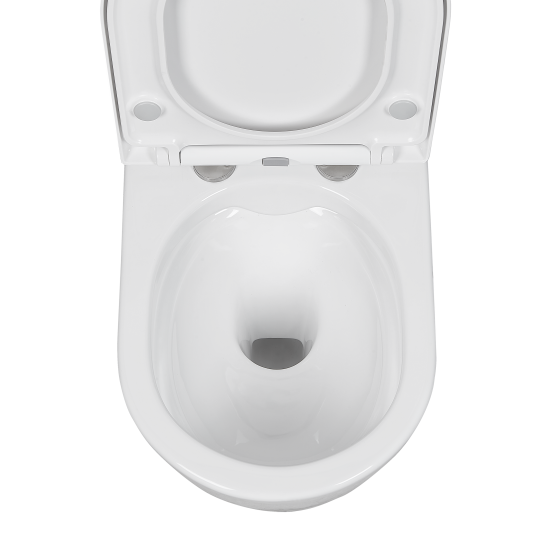 Комплект инсталляции Geberit Alpha с безободковым унитазом Sensea Neo клавиша Geberit Alpha белая