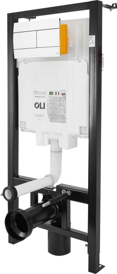 Комплект инсталляции Oli 80 Eco с безободковым унитазом Iddis Lahta