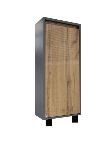 Комплект мебели для ванной комнаты Wood 96.8 тумба раковина шкаф-пенал шкаф напольный разноцветный