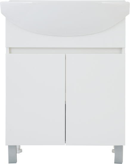 Тумба под накладную раковину Соло 65x78 раковина Rosa Элеганс шкаф-пенал цвет корпуса белый