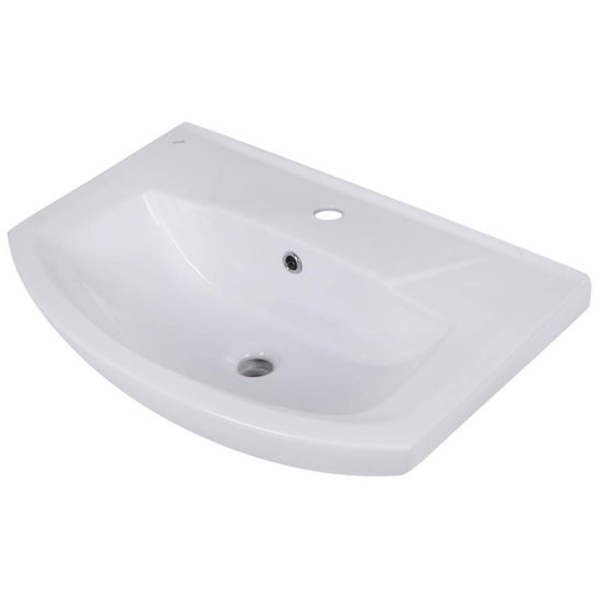 Тумба под накладную раковину Соло 65x78 раковина Rosa Элеганс шкаф-пенал цвет корпуса белый