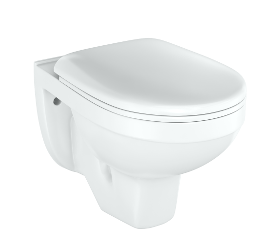 Комплект инсталляции Aquatek Pneumo N 49 с унитазом тип ободка закрытый Rosa Рио клавиша Aquatek Pnn-0000003 серая