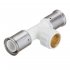Тройник Henco (13PKW-320532) 32(пресс) х 3/4 ВР(г) х 32(пресс) белый PVDF