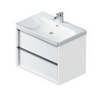 Тумба под накладную раковину AM.PM Stern 74.6x54 раковина KONSENSA Teano шкаф-пенал цвет корпуса белый