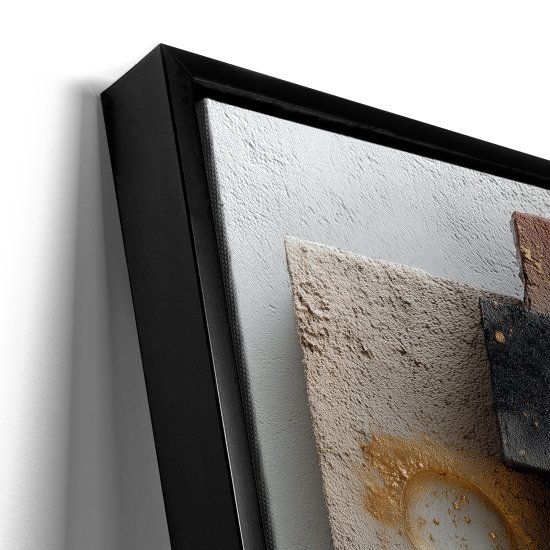 Картина в раме Геометрия текстур 40x50 см цвет разноцветный