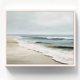 Картина в раме Морской прибой 40x50 см цвет разноцветный