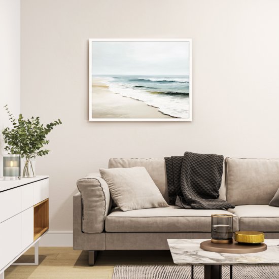 Картина в раме Морской прибой 40x50 см цвет разноцветный