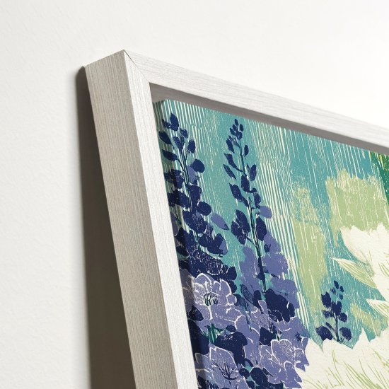 Картина в раме Полевые цветы 40x50 см цвет разноцветный