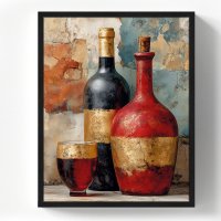 Картина в раме Натюрморт 40x50 см цвет разноцветный