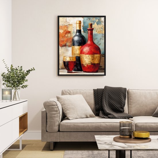 Картина в раме Натюрморт 40x50 см цвет разноцветный