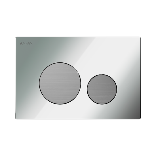 Комплект инсталляции AM.PM Tech с унитазом безободковым Aquatek Европа клавиша AM.PM Tech L серебристая