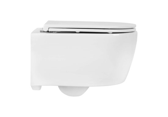 Комплект инсталляции AM.PM Tech с унитазом безободковым Aquatek Европа клавиша AM.PM Tech L серебристая