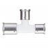 Тройник Henco (11PKW-322626) 32(пресс) х 26(пресс) х 26(пресс) белый PVDF