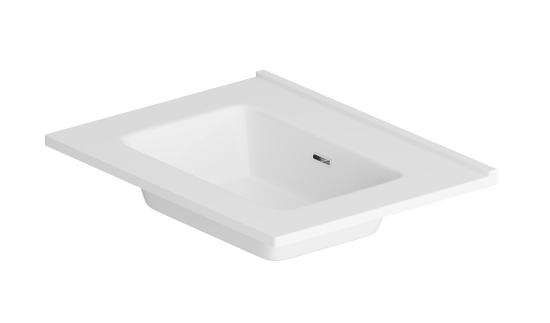 Тумба под накладную раковину AM.PM Struktura 60x54 раковина AM.PM Struktura шкаф-пенал цвет корпуса белый