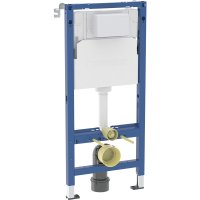 Комплект инсталляции Geberit Alpha с безободковым унитазом Aquatek Европа клавиша Geberit Alpha черная