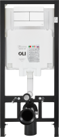 Комплект инсталляции Oli 80 Eco с унитазом тип ободка открытый Glory